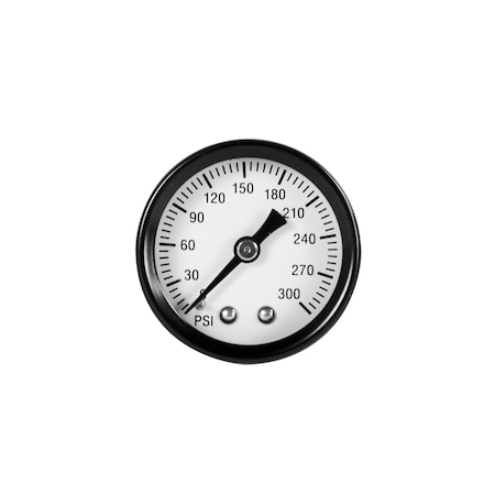 Porter-Cable Pressure Gauge;  1.6" 300 PSI, 1/8" Back Connect PXCM032-0056